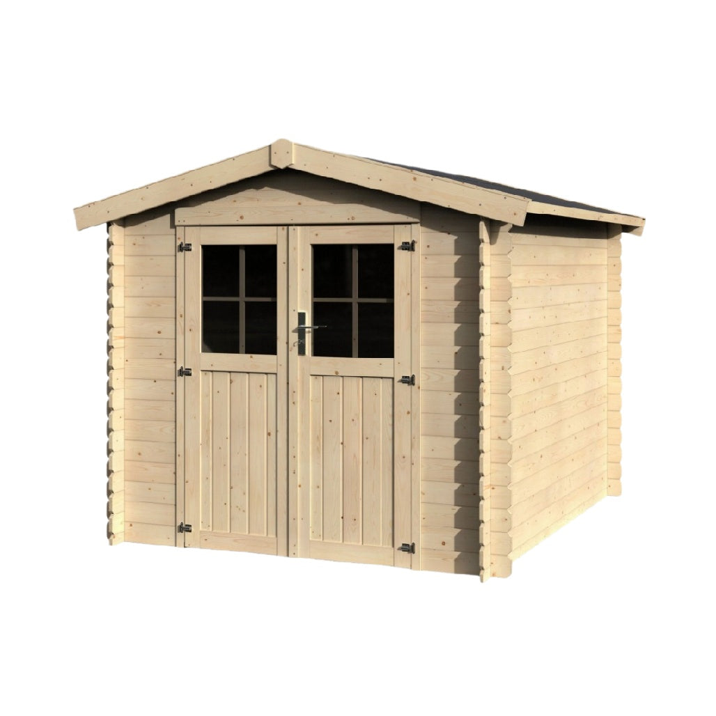 Abri de jardin en bois traité pour extérieur - 300 x 250 x 220